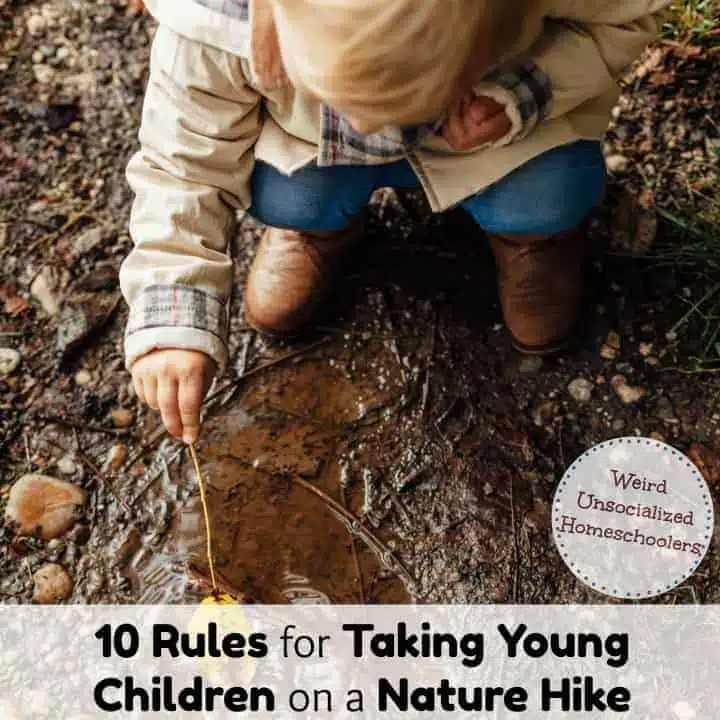 10 Rules for Taking Young Children on a Nature Hike