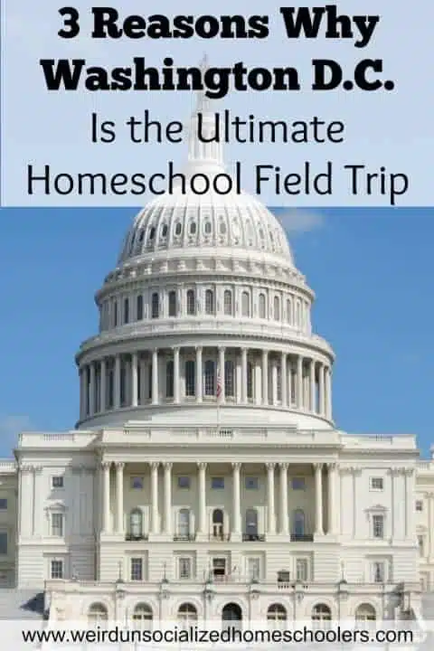 3 Reasons Why Washington D.C. Is the Ultimate Homeschool Field Trip Washington DC field Trip