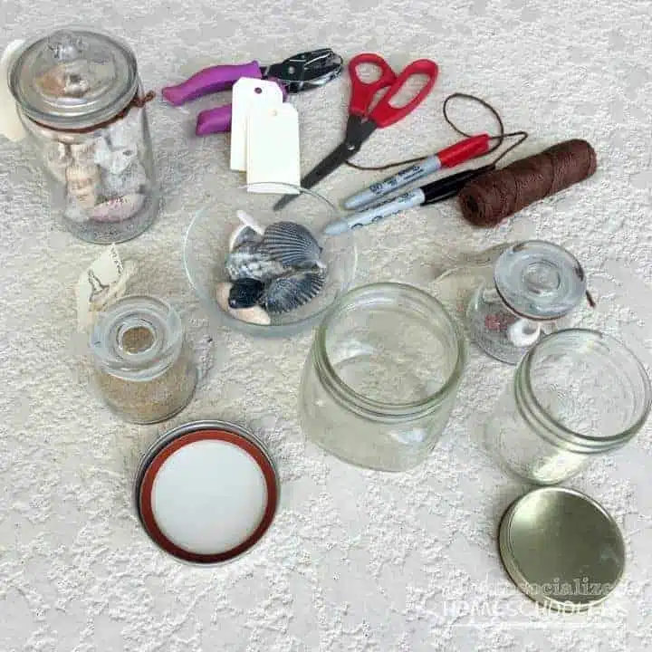Beach in a Jar Supplies Beach in a Jar Supplies