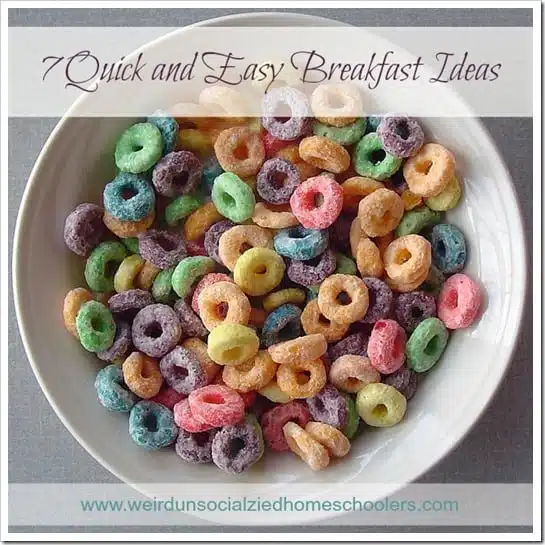 Breakfast ideas for busy mornings Breakfast ideas for busy mornings