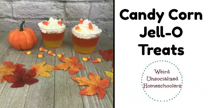 Candy Corn Jell-O Treats Candy Corn Jell-O Treats
