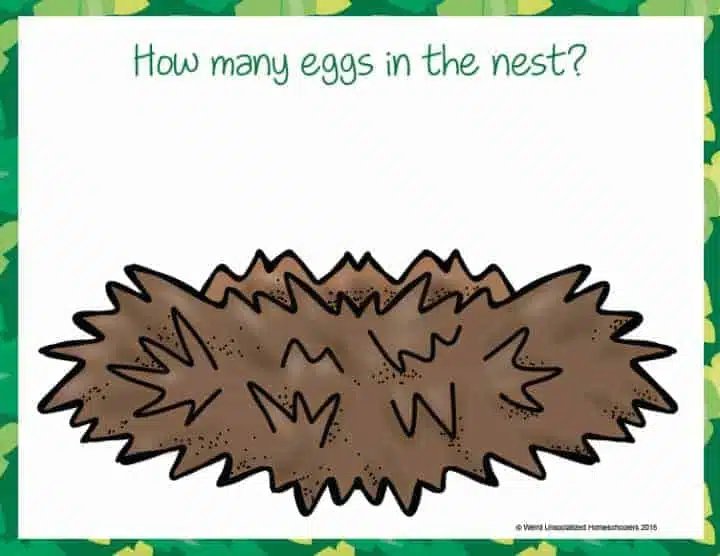 Printable Counting Activity for Preschoolers Printable Counting Activity for Preschoolers