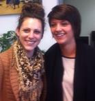 Lisa Leroux et Tiphaine Muller